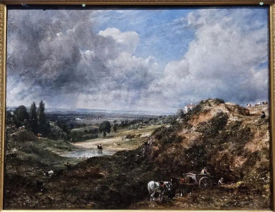 Hampstead Heath, Branch Hill Dam - John Constable