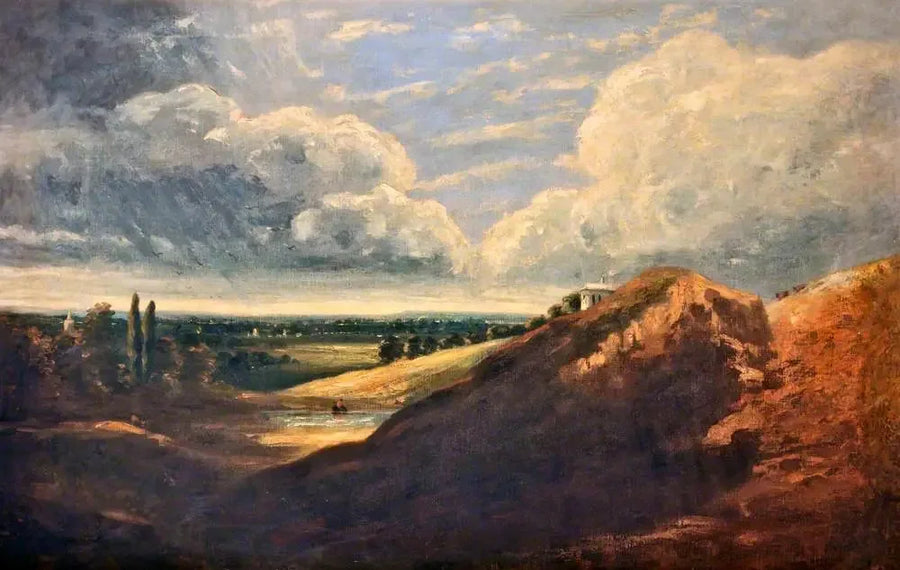 Hampstead Heath, Branch Hill Dam - John Constable