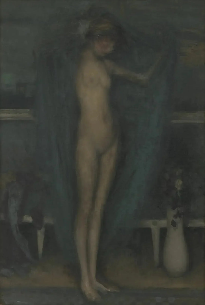 Harmoni i blå og guld: Den lille blå pige - James Abbott McNeill Whistler