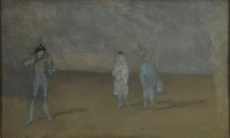 Harmoni i blåt: duoen - James Abbott McNeill Whistler
