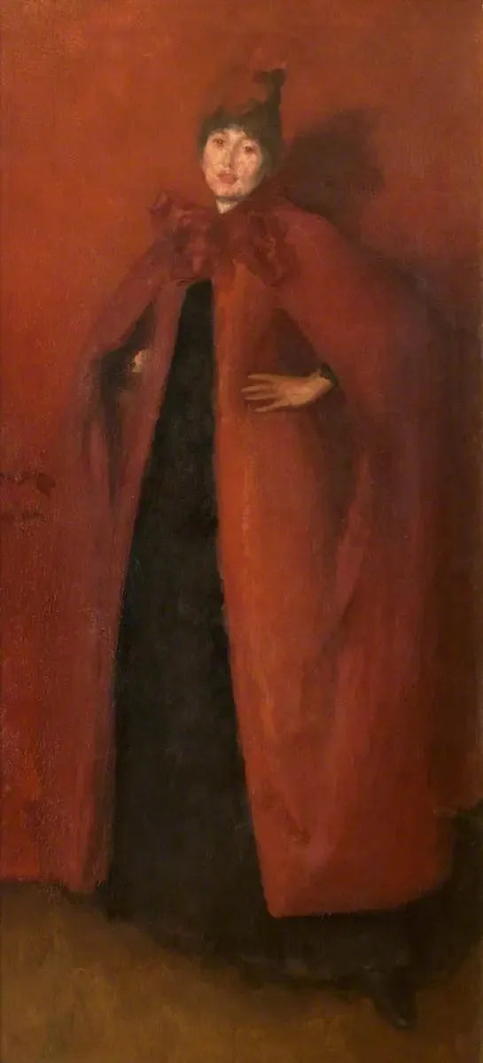 Harmoni i rød: Lys fra lampen - James Abbott McNeill Whistler
