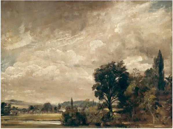 Harnham Ridge depuis la maison de l’archidiacre Fisher Salisbury - John Constable - Alpha Reproduction