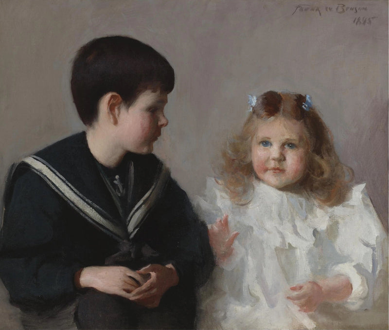 Harold D. Walker og Katherine M. Walker - Frank Weston Benson