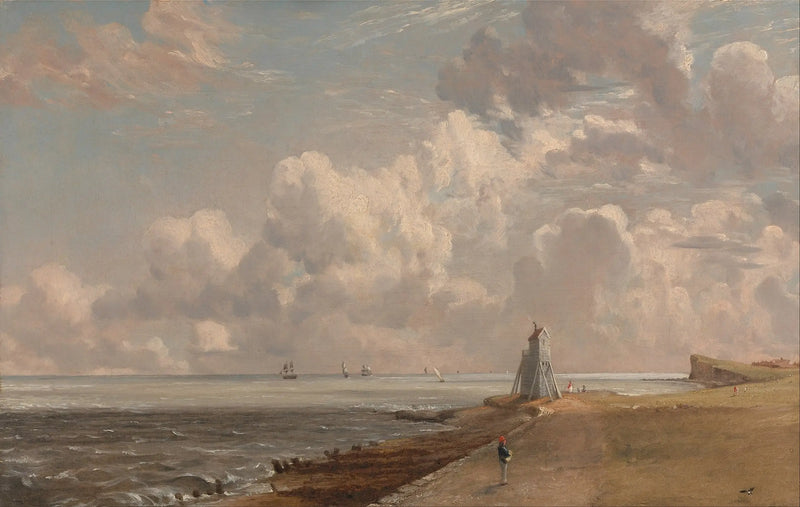Harwich : le phare bas et Beacon Hill - John Constable