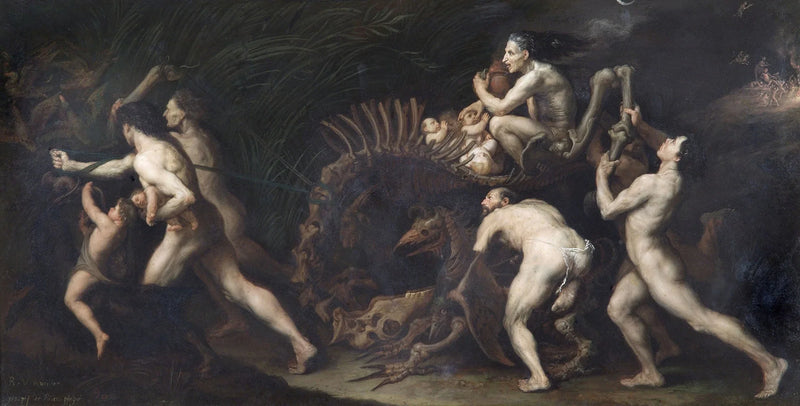 Hécate: Procesion mod en heksesabbat - Jusepe de Ribera