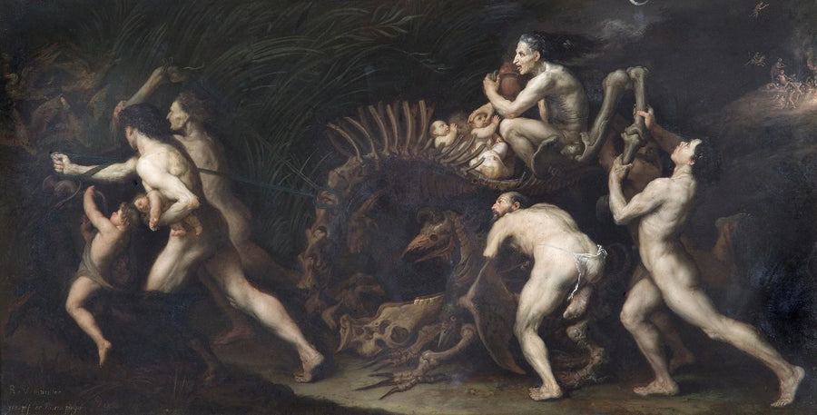 Hécate: Procesion mod en heksesabbat - Jusepe de Ribera