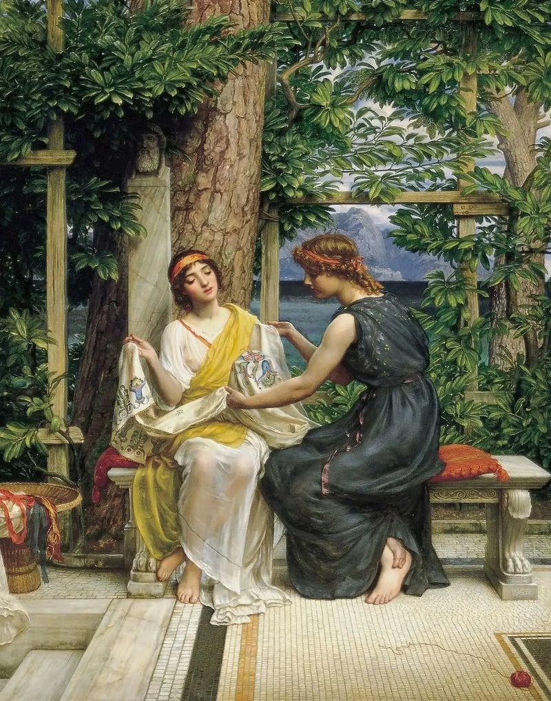 Hélène og Hermia - Edward Poynter