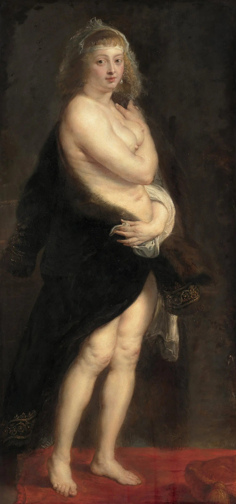 Hélène Fourment ud af badet - Peter Paul Rubens