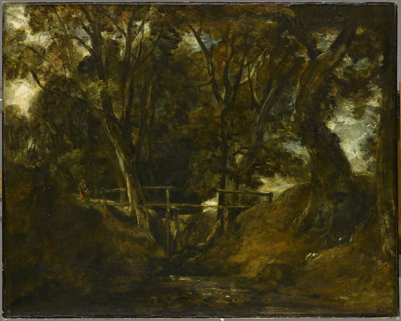 Helmingham Dell. Vallon i Helmingham-parken - John Constable
