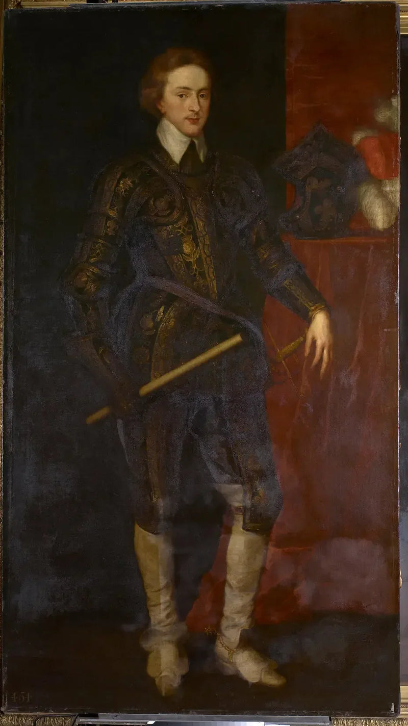 Henri, prins af Wales, søn af Jakob I og VI (1594-1612) - Antoine van Dyck