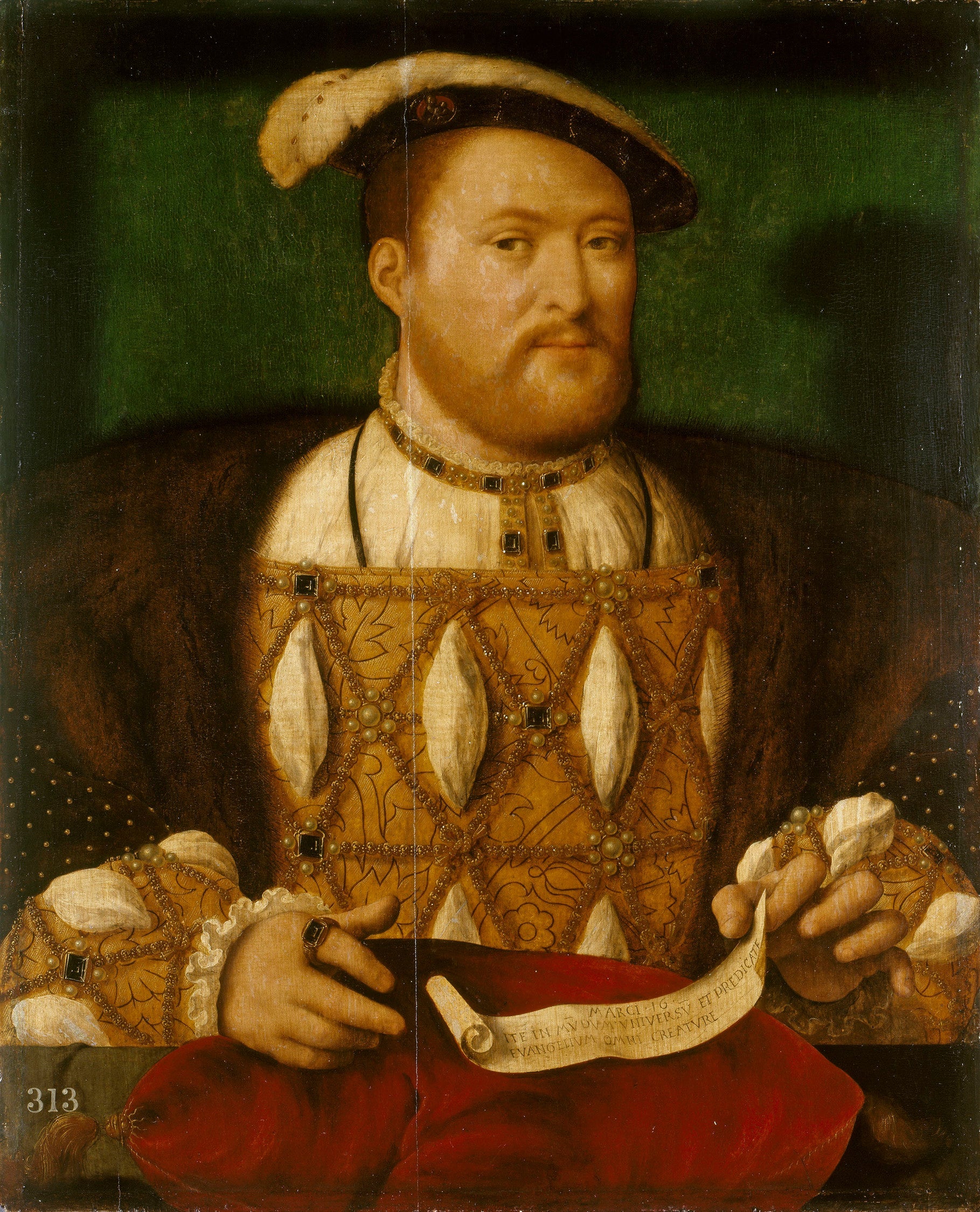 Henri VIII (1491-1547) - Joos van Cleve - Alpha Reproduction