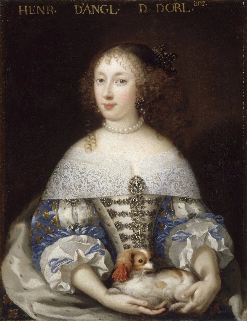 Henriette-Anne d'Angleterre, hertuginde af Orléans, kaldet Madame (1644-1670) - Jean Nocret