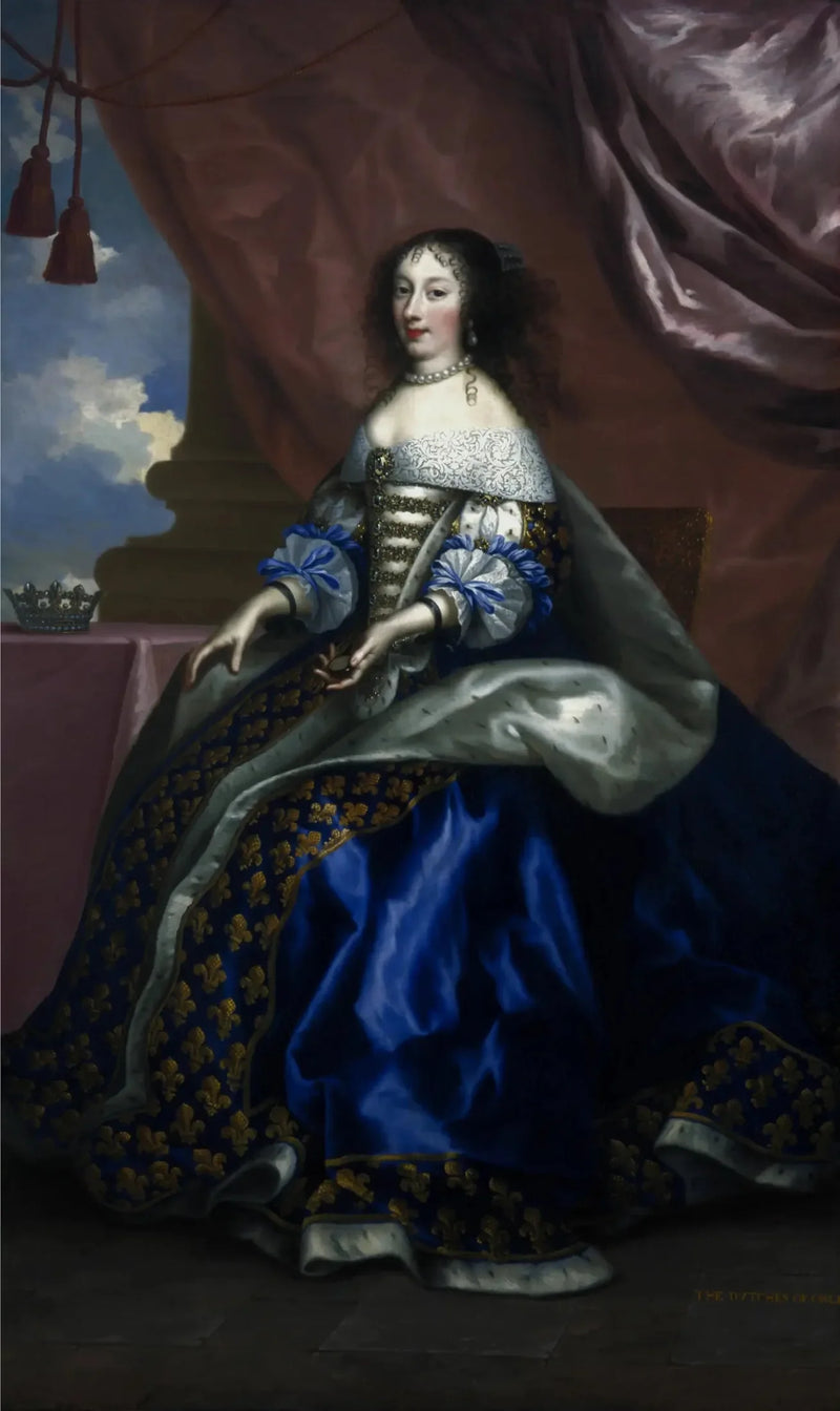 Henriette Anne, hertuginde af Orléans, 1644 - 1670. Femte datter af Charles I - Jean Nocret