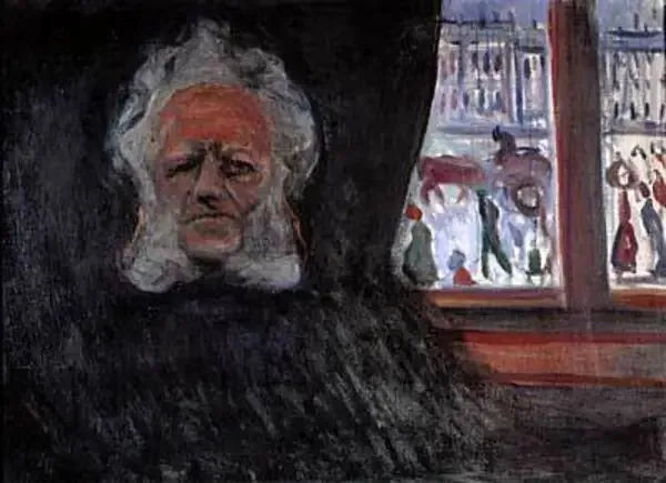 Henrik Ibsen på Grand Café - Edvard Munch