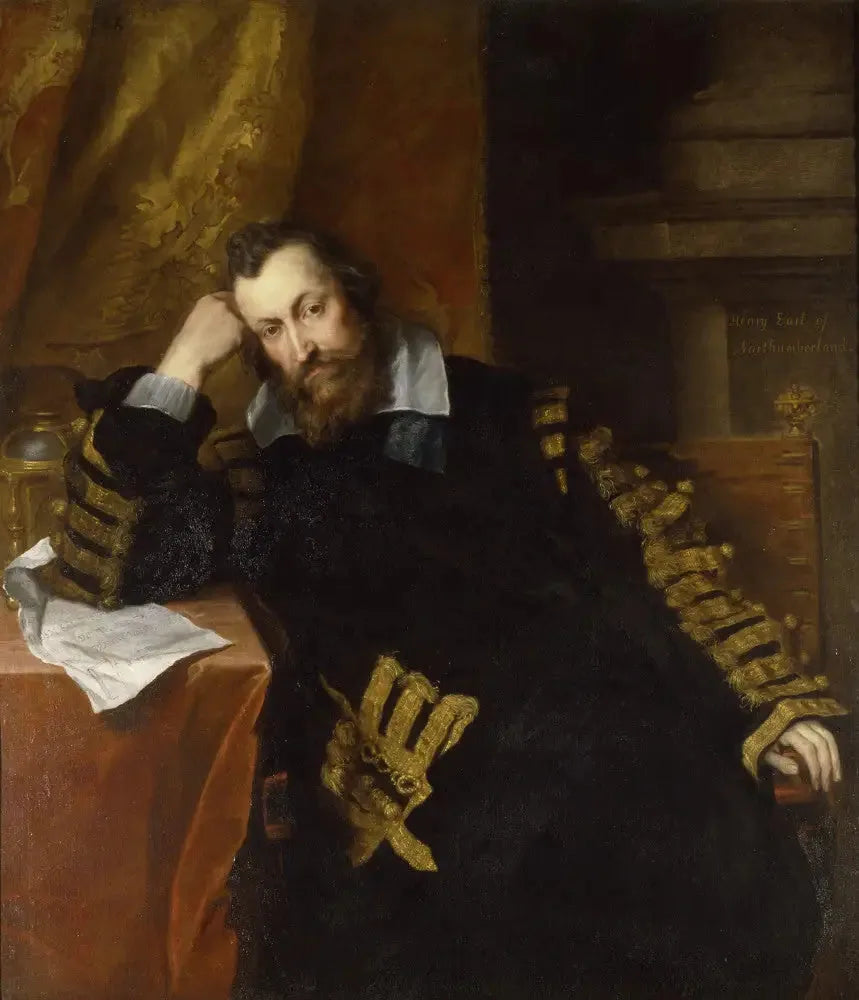 Henry Percy, 9. greve af Northumberland KG (1564-1632), « Den troldmand greve » - Antoine van Dyck