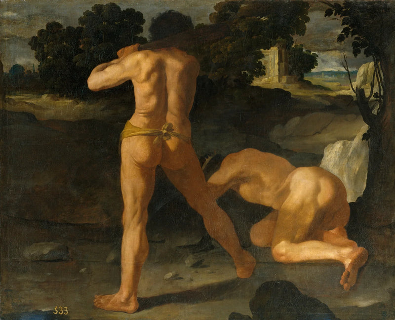 Herkules slår kong Geryon - Francisco de Zurbarán