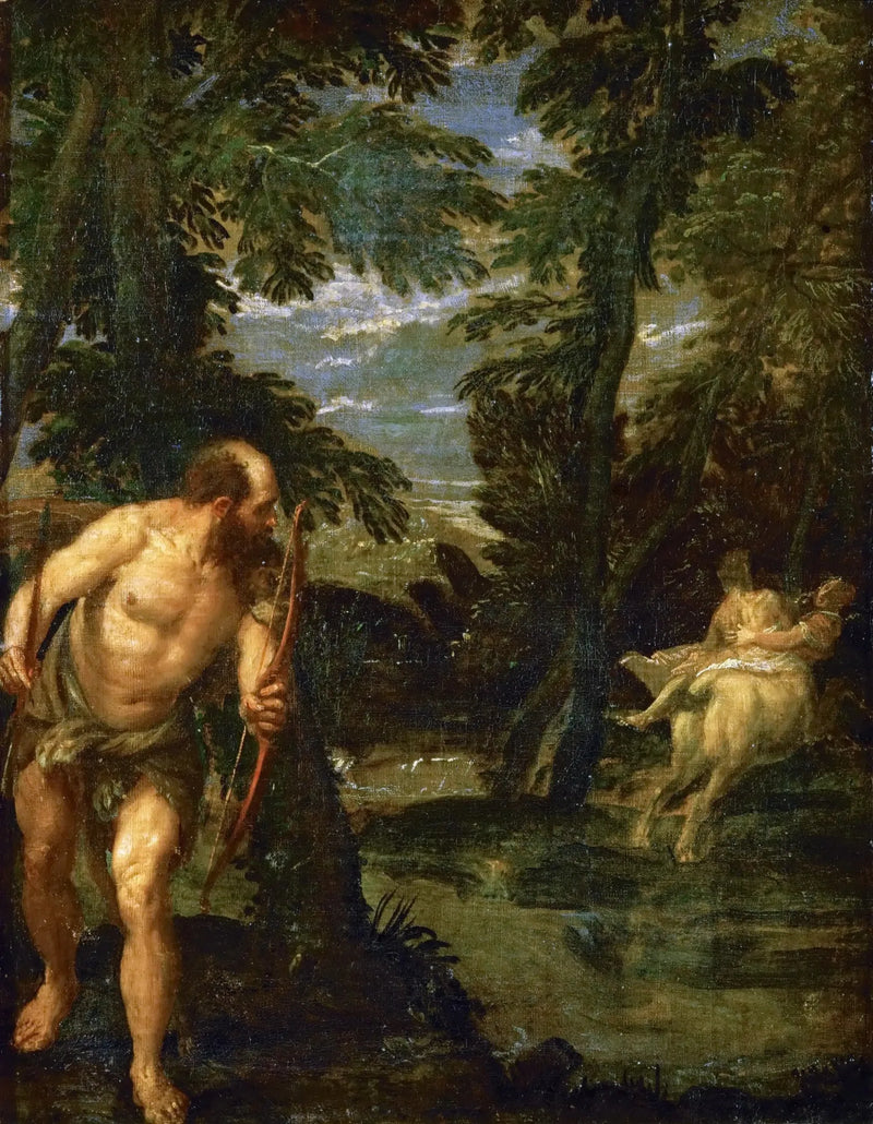 Hérkules, Déjanire og Kentauren Nessus - Paul Véronèse