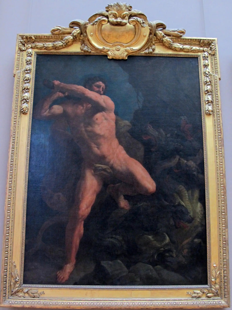 Hérkules nedkæmper Lerne-hydraen - Guido Reni