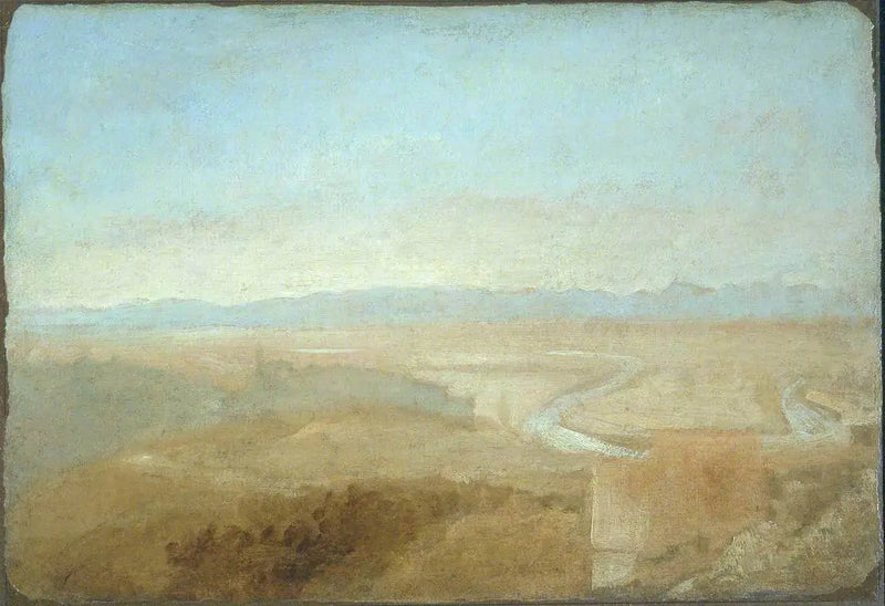 Hill Town på kanten af Campagna - J. M. W. Turner