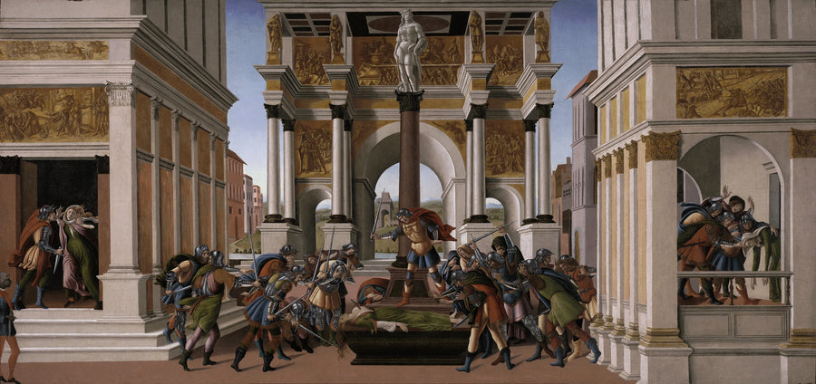 Tragedien om Lucretia - Sandro Botticelli
