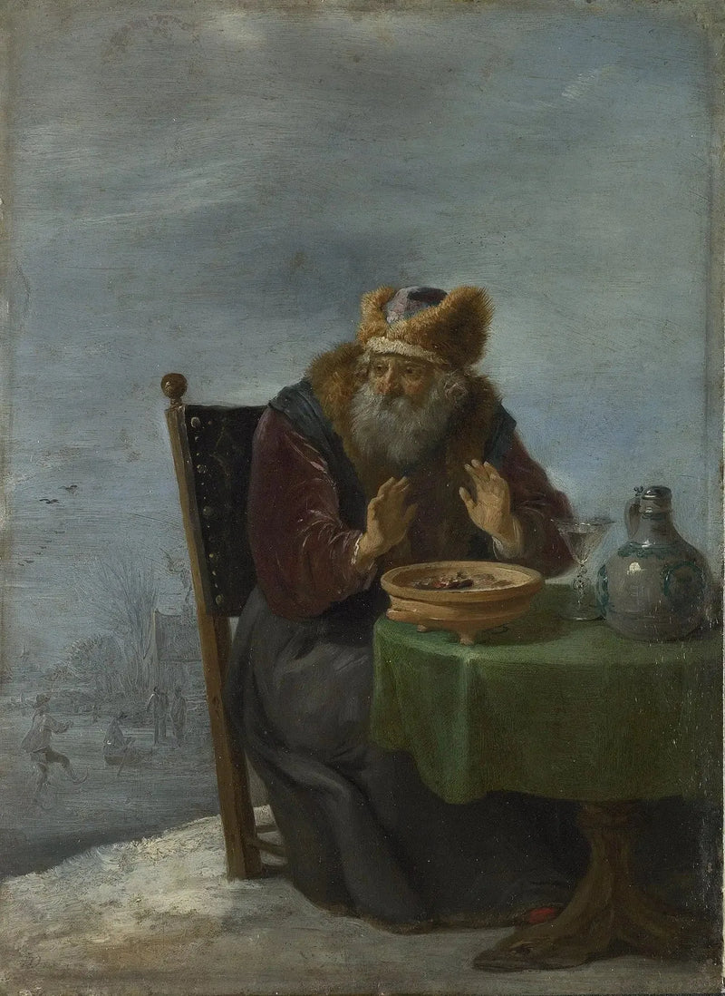 Vinter - David Teniers den Yngre