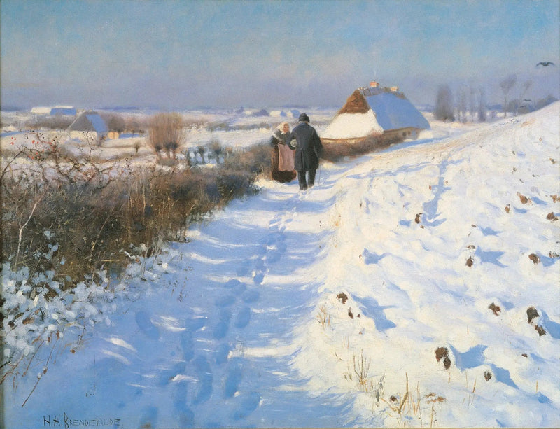 Vinter - H. A. Brendekilde