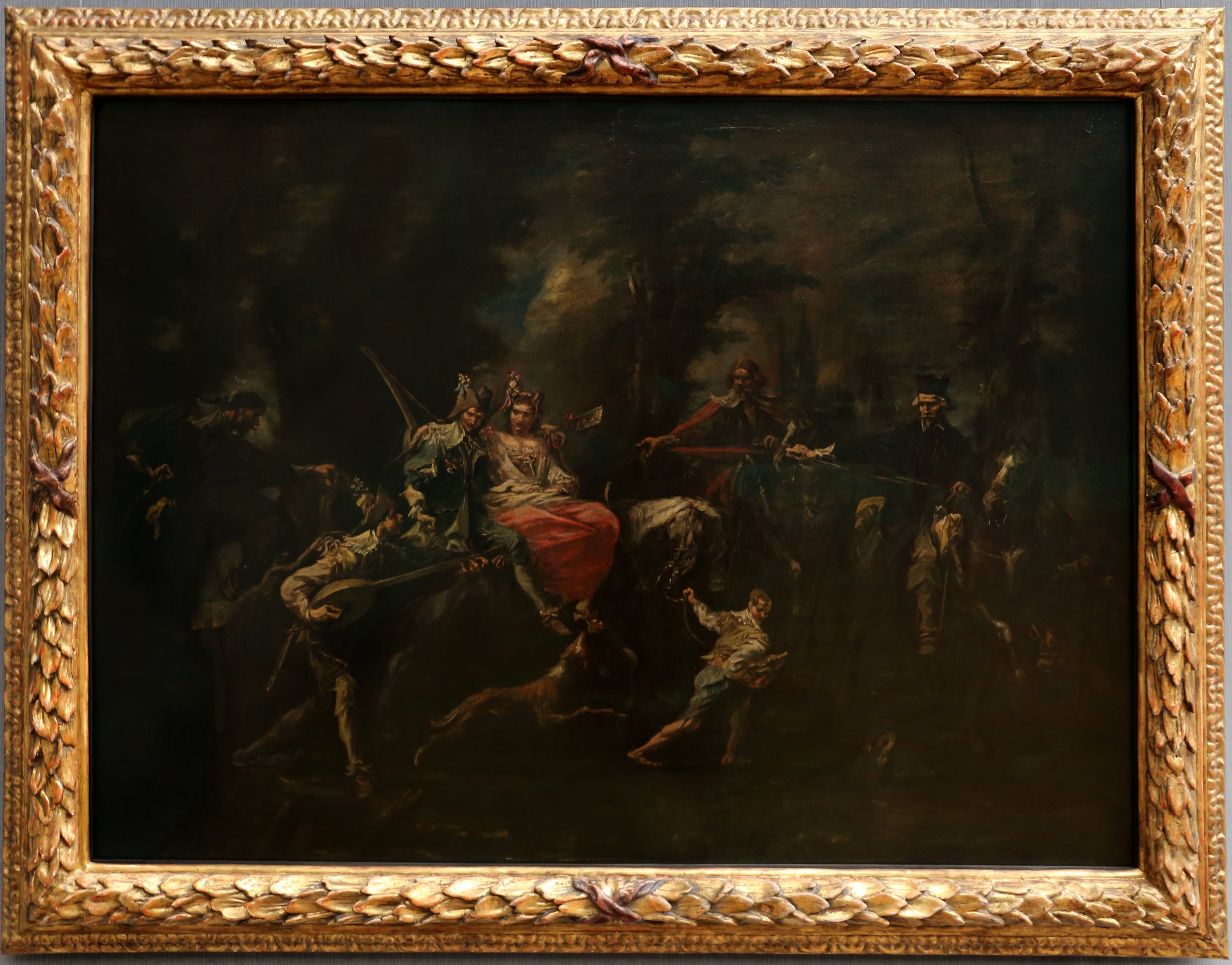 Hochzeitszug - Alessandro Magnasco image 1 reproduction artisanale de tableau