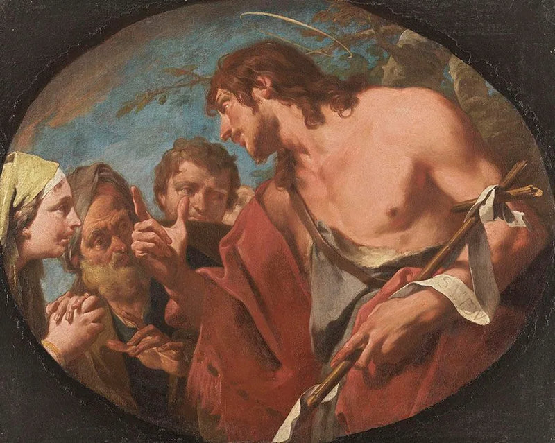 Jean-Baptistes prædiken - Giovanni Battista Pittoni