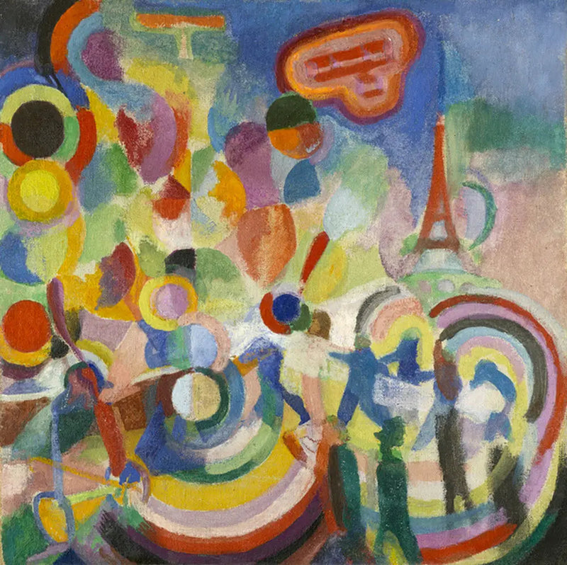 Hyldest til Blériot - Robert Delaunay