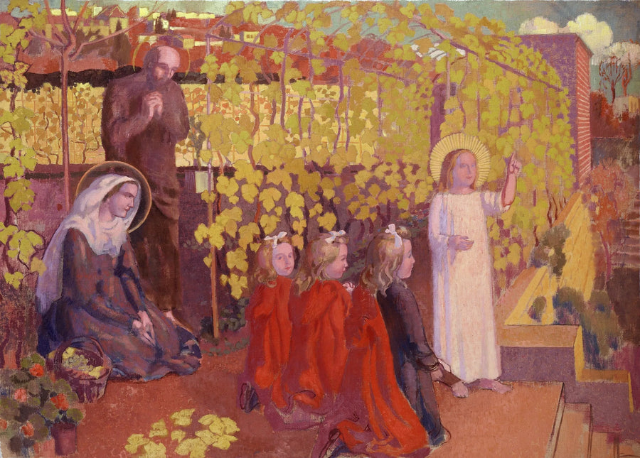 Hyldest til Jesusbarnet - Maurice Denis