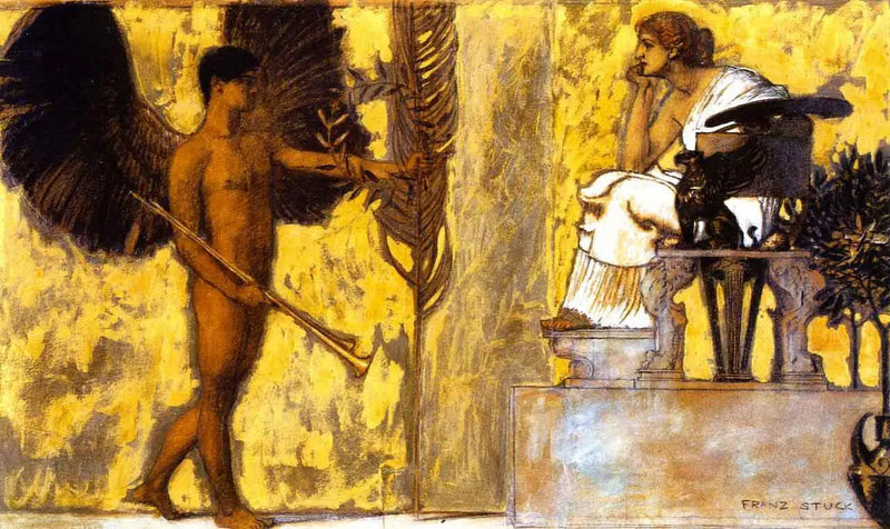 Hyldest til Maleriet - Franz Von Stuck