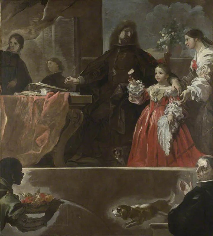 Hyldest til Velázquez - Luca Giordano
