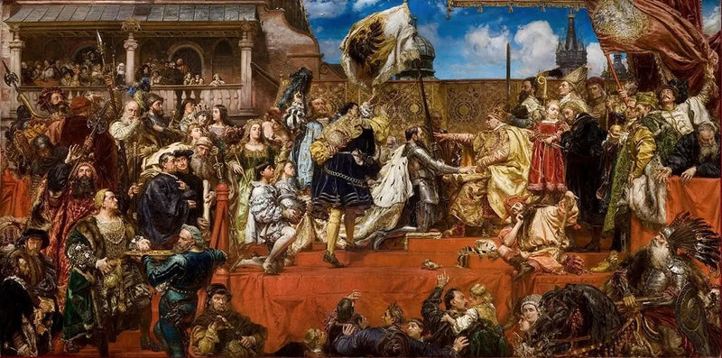 Prusisk hyldest - Jan Matejko