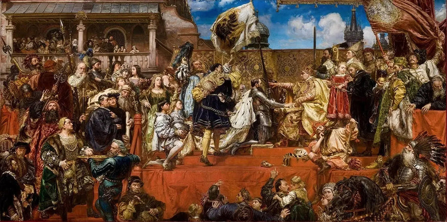 Prusisk hyldest - Jan Matejko