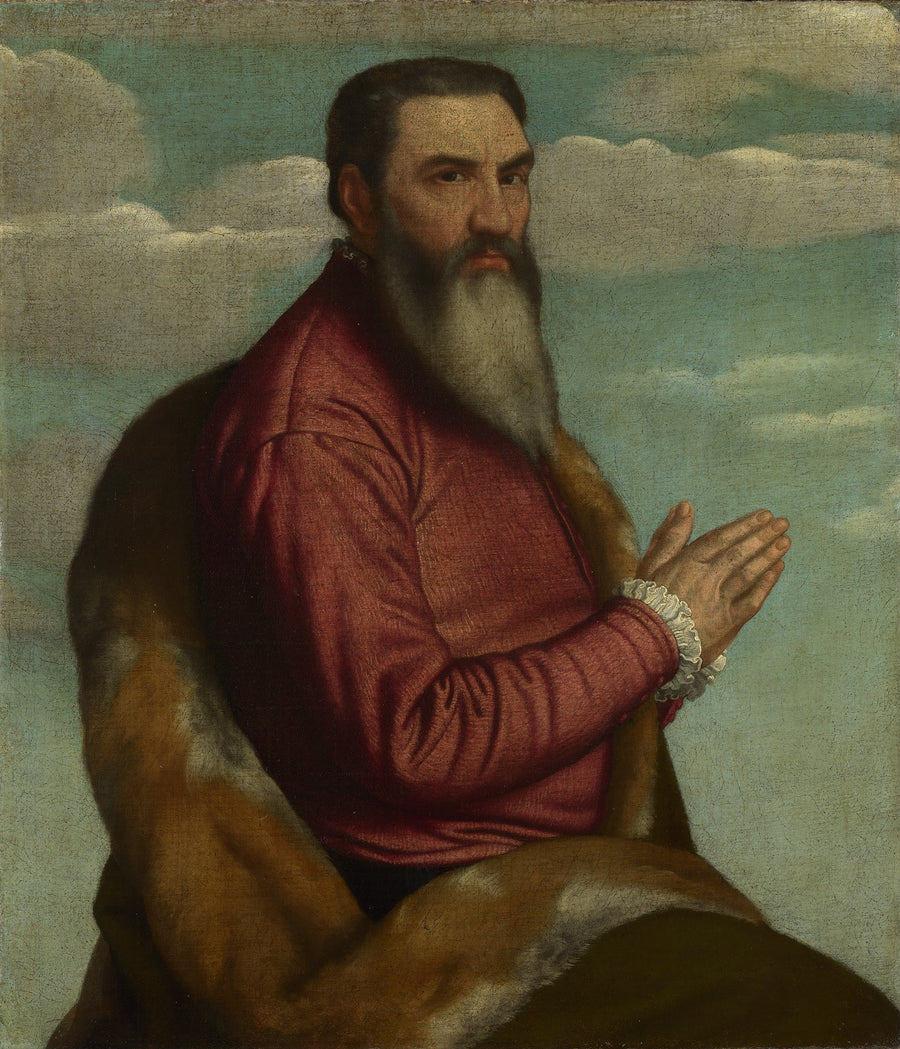 Mand med langt skæg - Alessandro Bonvicino