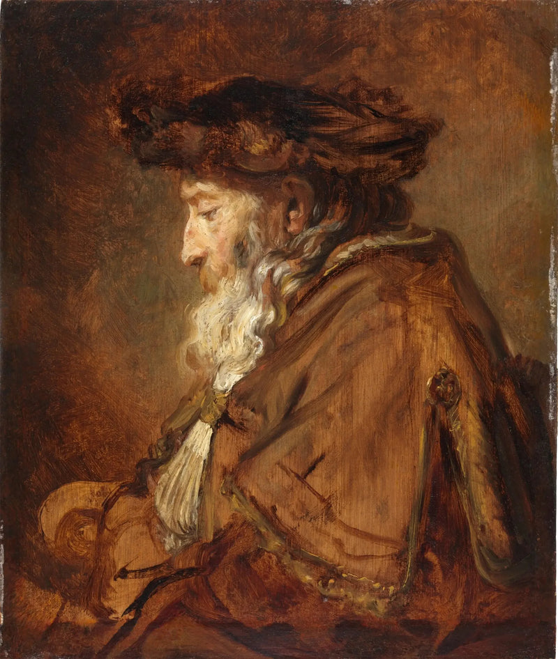 Gammel mand - Rembrandt