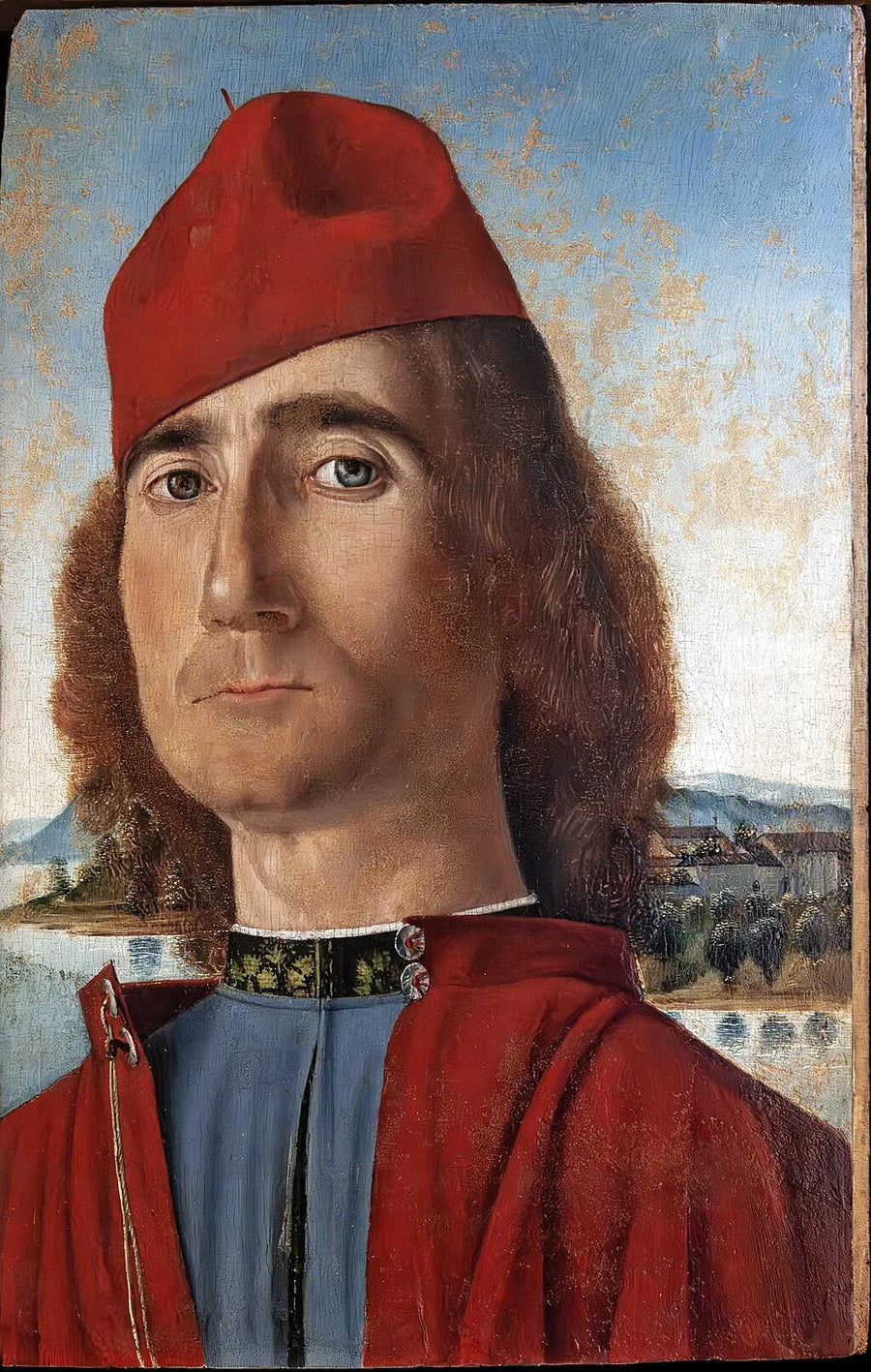 Mand med rød hat - Vittore Carpaccio