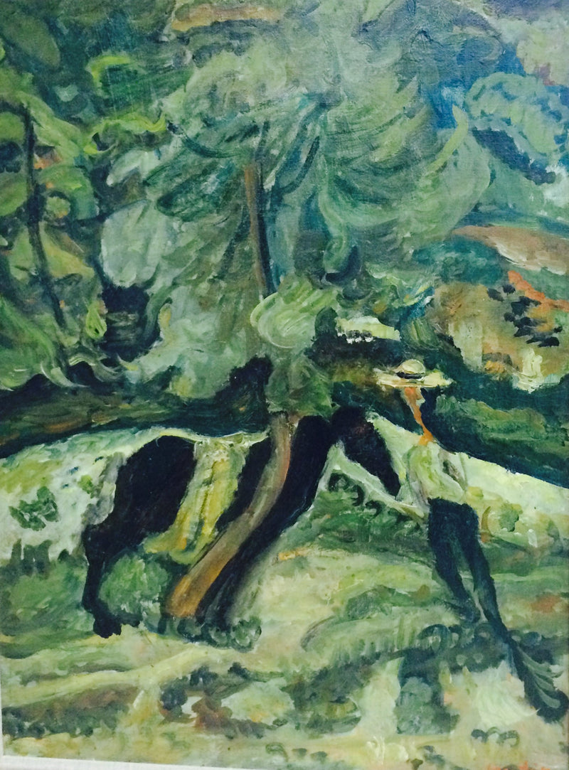 Mand med hest - Chaim Soutine