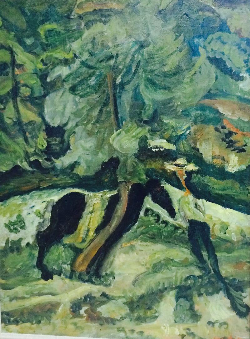 Mand med hest - Chaim Soutine