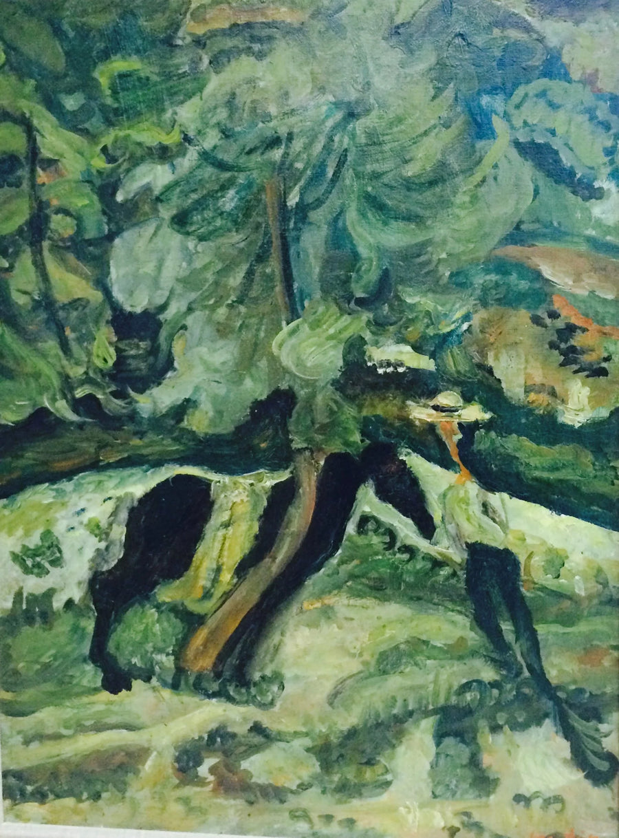 Mand med hest - Chaim Soutine