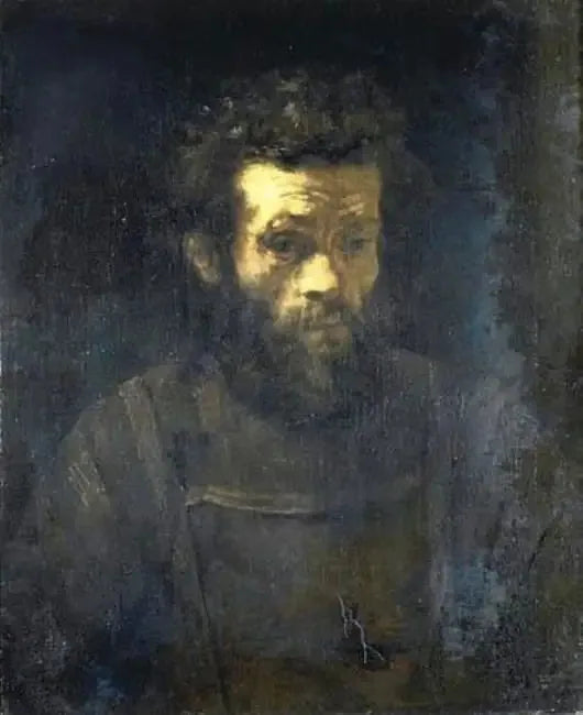 Mand med skæg - Rembrandt