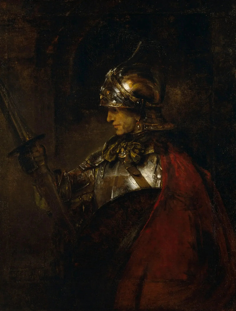 Mand i rustning - Rembrandt