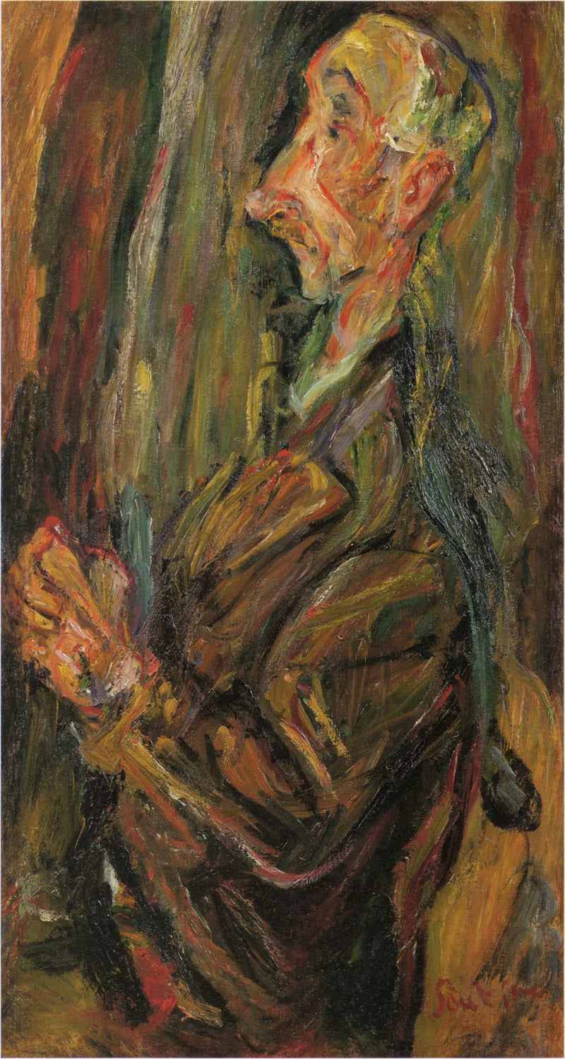 Mand i bøn - Chaim Soutine