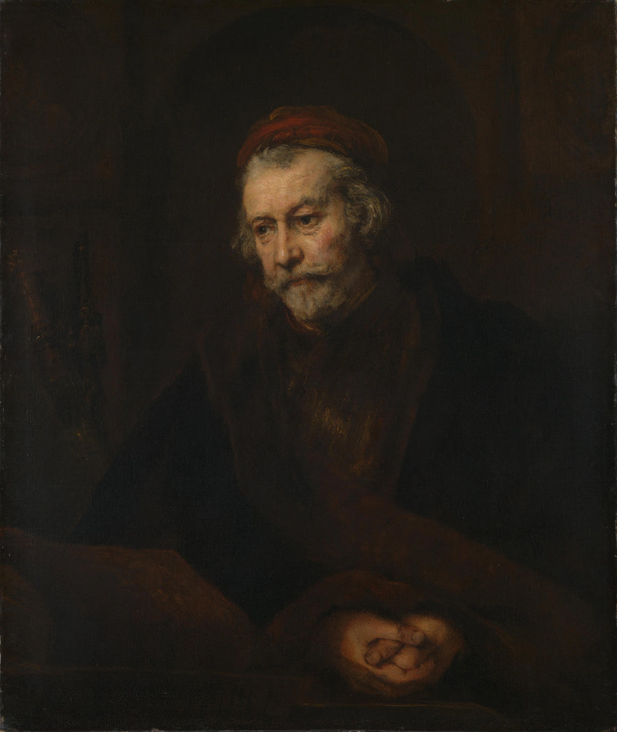 Portræt af en mand som apostlen Paulus - Rembrandt