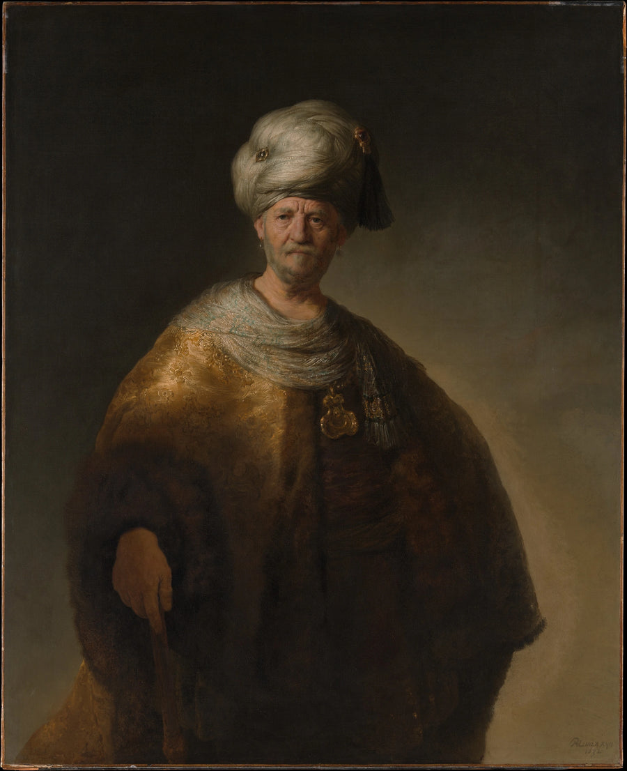 Portræt af en østlig adelsmand - Rembrandt