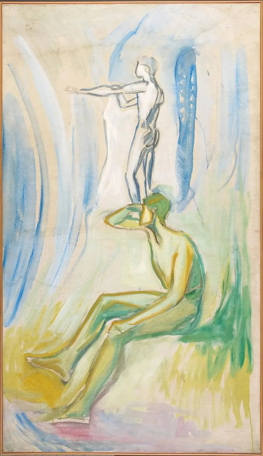 Mænd der vender sig mod solen - Edvard Munch