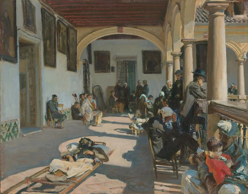 Granada Hospital - John Singer Sargent