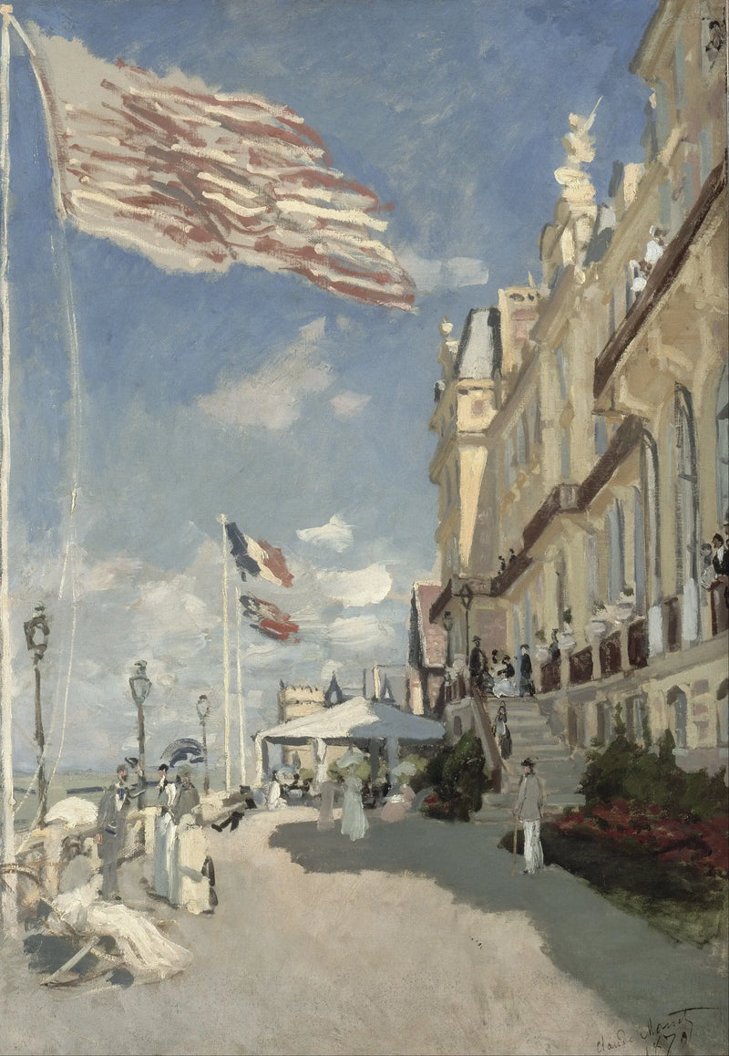 Hôtel des Roches Noires, Trouville - Claude Monet