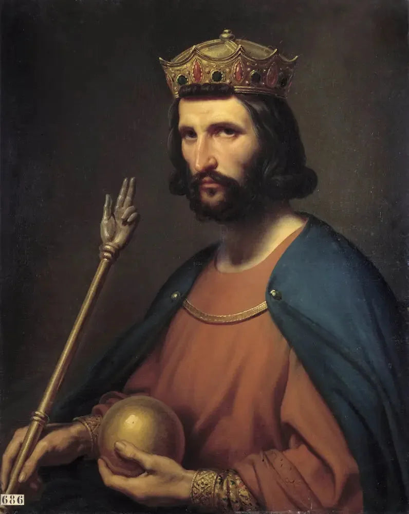 Hugues Capet, konge af Frankrig (942-996) - Charles de Steuben