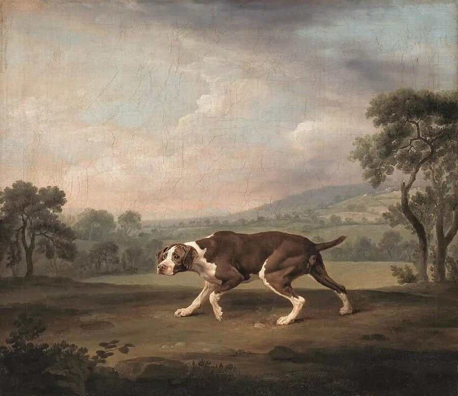 George Stubbs - Reproduktion af maleri i olie